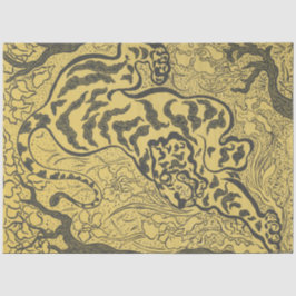 Papel De Seda Tigre na selva (animal selvagem) (por Paul Ranson)