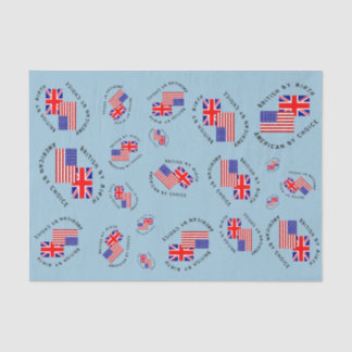 Papel De Seda Tiled Britânico por Nascimento Americano por Escol