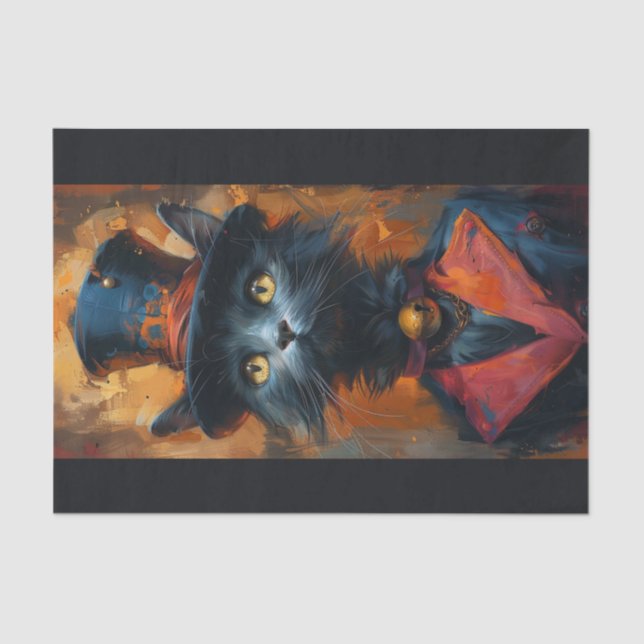 Papel De Seda Timothy, o Gato (Frente )