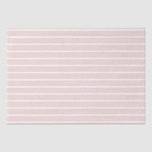 Papel De Seda Tinta rosa e listras brancas modernas, chic elegan