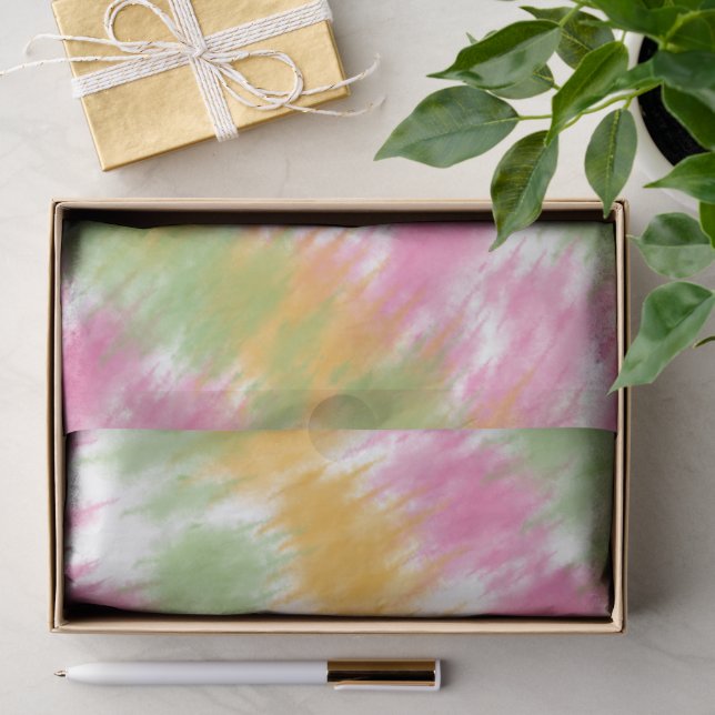 Papel De Seda Tinta Tie (Presente)