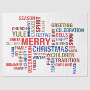 Papel De Seda Tipografia de Natal