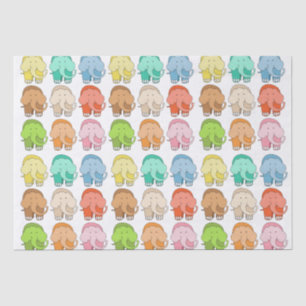 Papel De Seda Tippy Toes Elephant