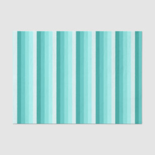 Papel De Seda Tiras de sombra turquesa