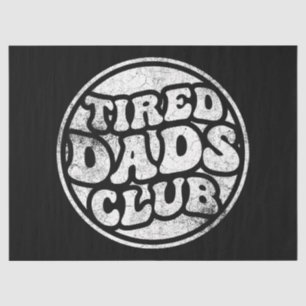 Papel De Seda Tired Pais Club Funny