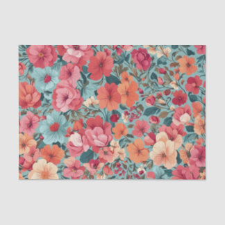 Papel De Seda Tissue de Colagem Botânico-Artisanal