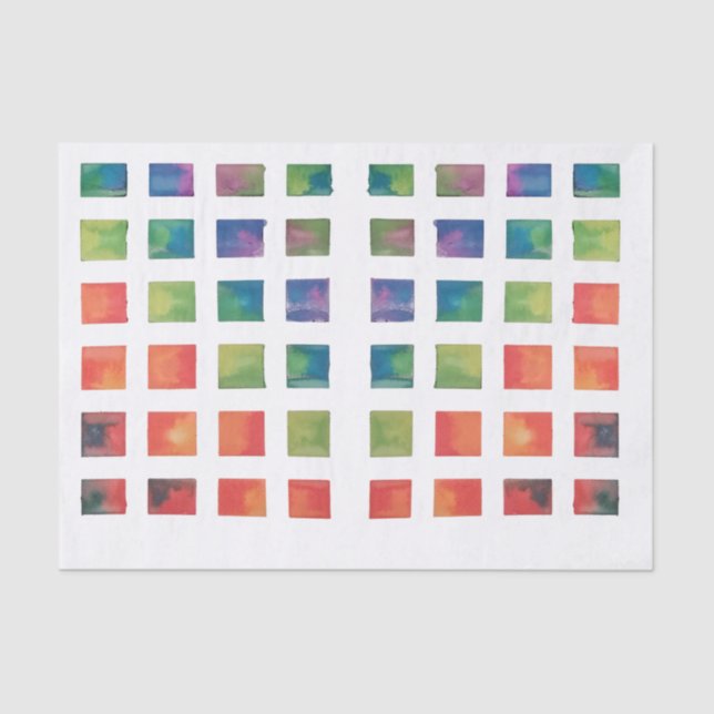 PAPEL DE SEDA TISSUE PAPER - CB CUBOS (Frente )