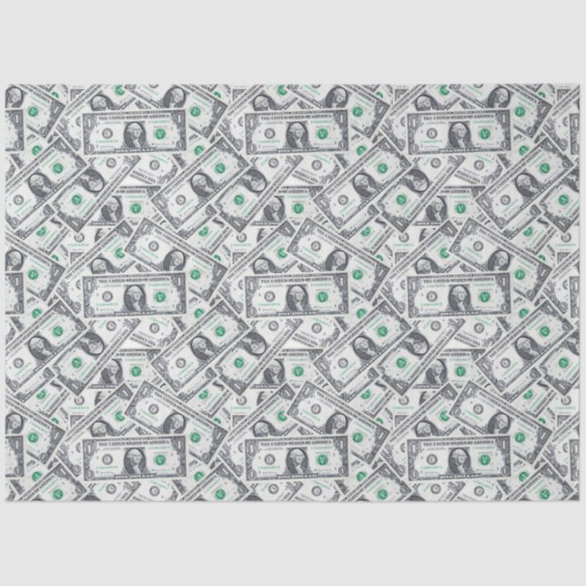 Papel De Seda Títulos de Dólar (Frente )