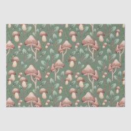 Papel De Seda Todos os Cogumelos Florestais Eucalyptus Ocasionad