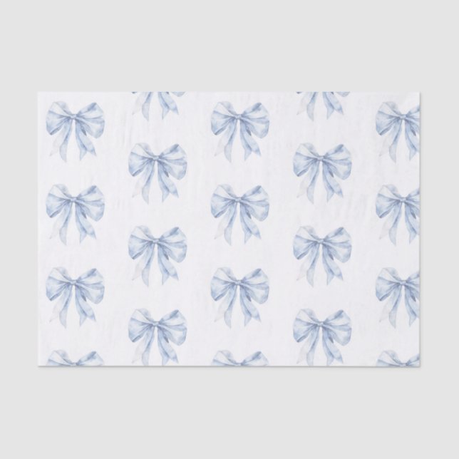 Papel De Seda Toile de Jouy Blue Elegant Arco (Frente )