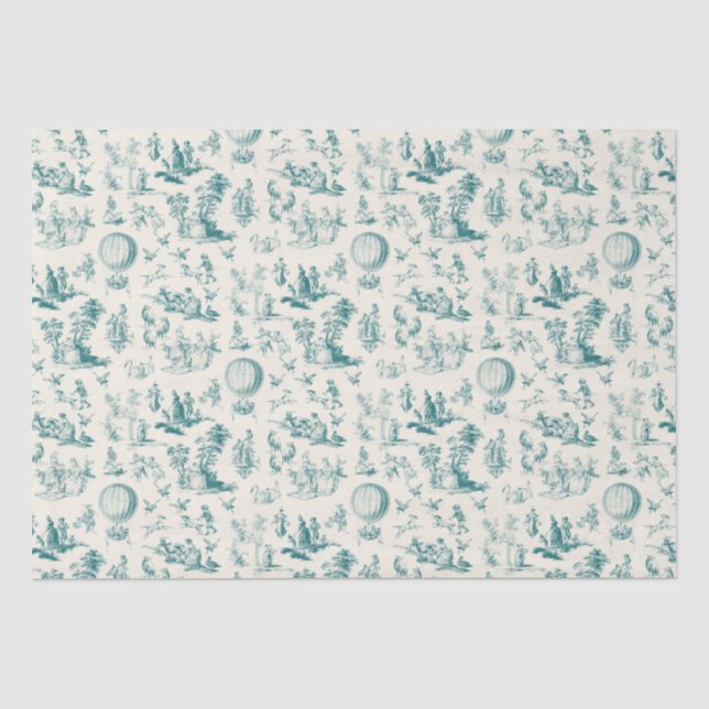 Papel De Seda Toile du jouy (Frente )