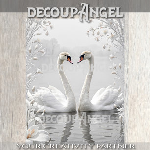 Papel De Seda Tolice Pura em Águas Quitas - Decoupage -