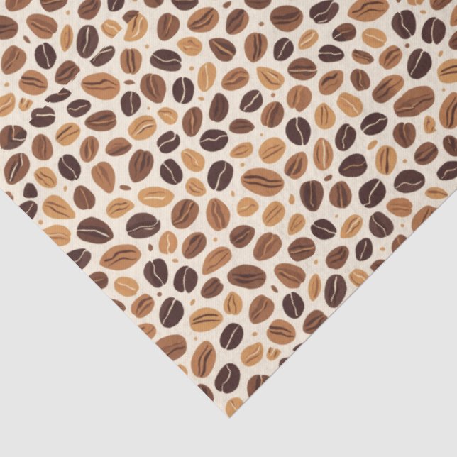 Papel De Seda Tons de Torrefação de Grão de Café Quente Sem Cost (Detalhes)