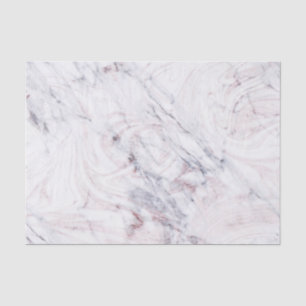 Papel De Seda Toque de Rosa Mármore Cinza e Branco Tendência Chi
