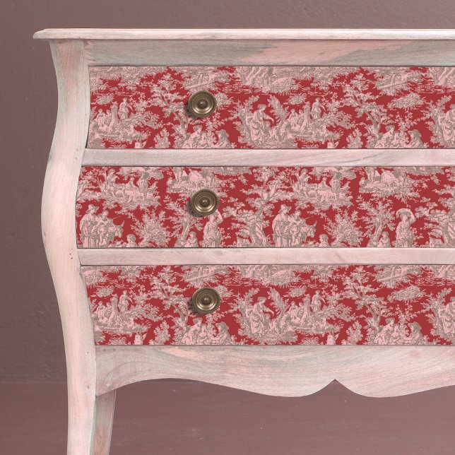 Papel De Seda Tóquio de jouy, cor-de-rosa floral (Criador carregado)