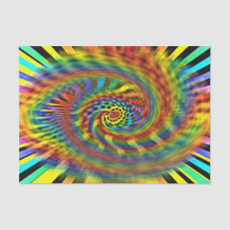 Papel De Seda Tornado Arco-íris
