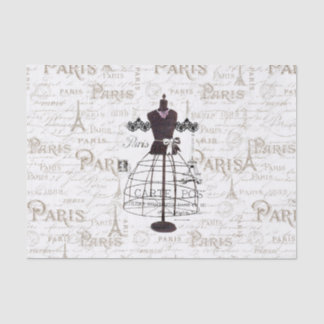 Papel De Seda Torre Eiffel francesa de Paris do erro tipográfico
