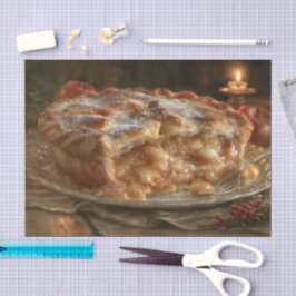 Papel De Seda Torta de Maçã