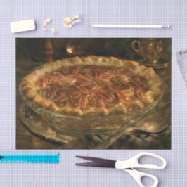Papel De Seda Torta de Pecã