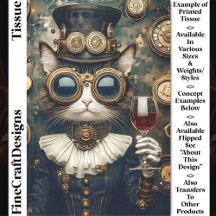 Tostão de Rainha de Gato Chic, Vinho Vermelho CT9 