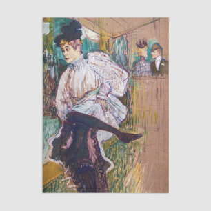 Papel De Seda Toulouse-Lautrec - Jane Avril Dancing
