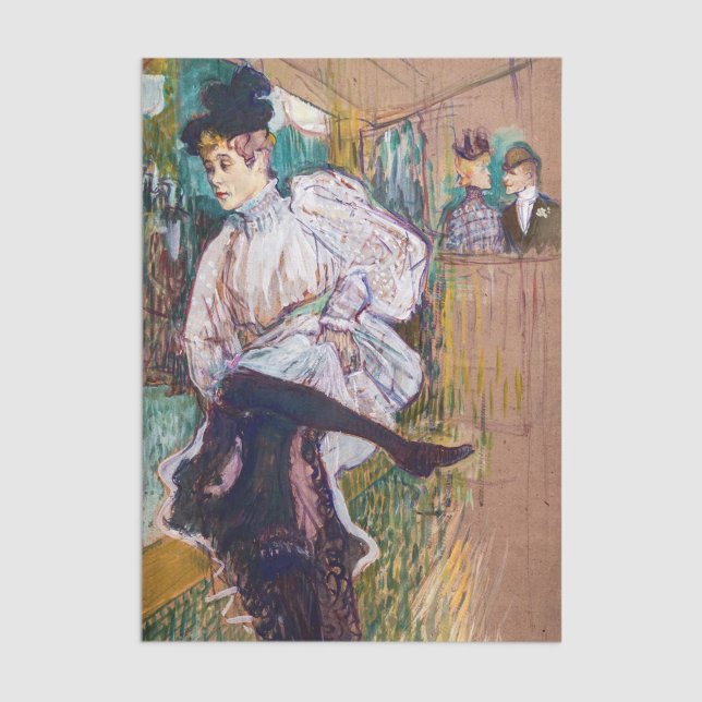 Papel De Seda Toulouse-Lautrec - Jane Avril Dancing (Criador carregado)