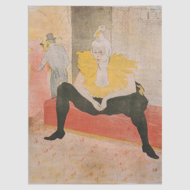 Papel De Seda Toulouse-Lautrec - Sessão Mademoiselle Cha-u-kao (Criador carregado)