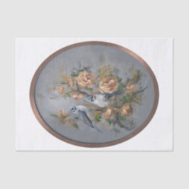 Papel De Seda Toutinegra-de-poupa