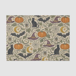 Papel De Seda Trabalho de Rolo de Halloween Vintage