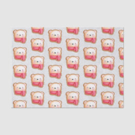 Papel De Seda Traje Cortado Rosto Vermelho Escarf e Cheeks Rosad