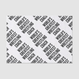 Papel De Seda Treinador de Luta do Mundo