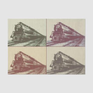Papel De Seda Trem do pop