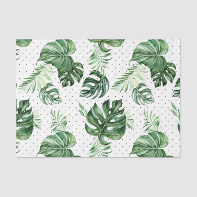 Papel De Seda Trendy Tropical Beach (Frente )