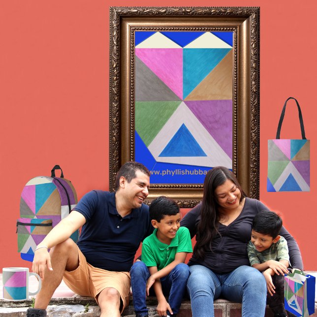 Papel De Seda Três (Get the full "Three" collection at  https://bit.ly/SmartArtZazzle. )