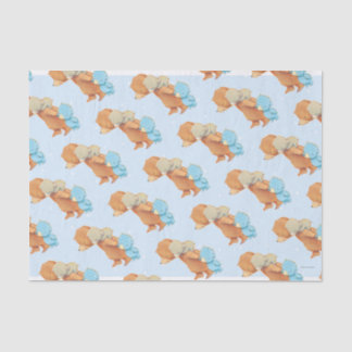Papel De Seda Três amigos adoráveis do urso