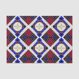 Papel De Seda Tribal, Felicidade, Zia Nativa Americana