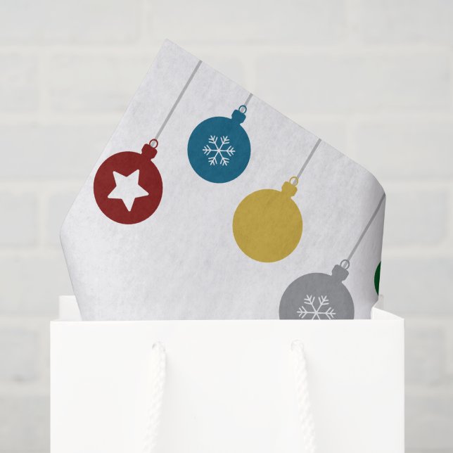 Papel De Seda Troca de Enfeites de Natal (Sacola de presentes)