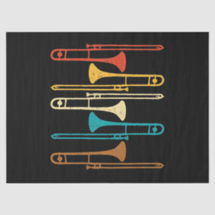 Papel De Seda Trombone retrô - Jazz