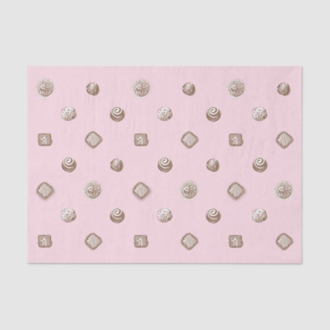 Papel De Seda Trufas de Chocolate (Frente )