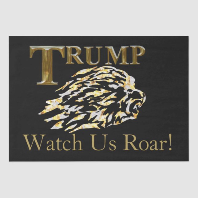 PAPEL DE SEDA TRUMP (Frente )