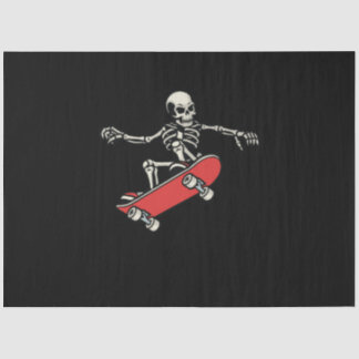 Papel De Seda truque de ollie skate skull