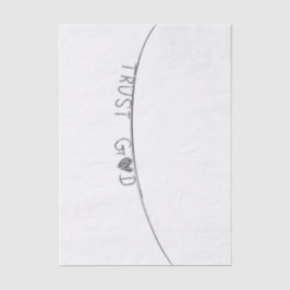 Papel De Seda Trust God