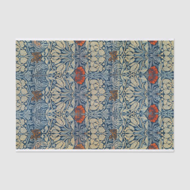 Papel De Seda Tulip and Rosa Date, Design 1876 William Morris (Frente )