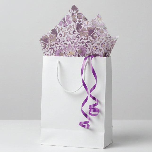 Papel De Seda Tulipas e flores selvagens William Morris (Criador carregado)