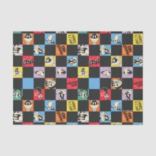 Papel De Seda TUNES DE MEL preto e branco™ no verificador colori
