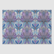 Turquesa de Lavanda Azul de Art Silver AI