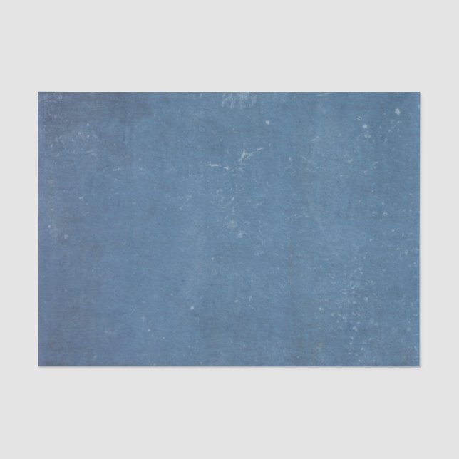 Papel De Seda Turquesa profunda, espasmo, betão azul frio (Frente )
