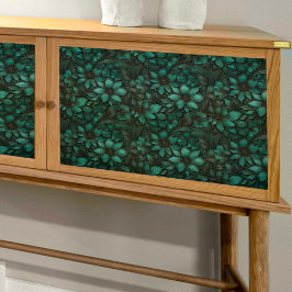 Papel De Seda Turquesa Sete Tecido de Decoupage Petal