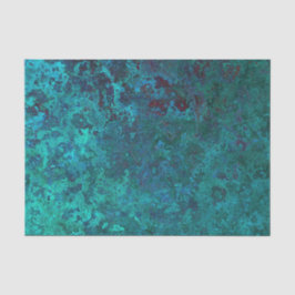 Papel De Seda Turquoise Faux Gemstone Decoupage