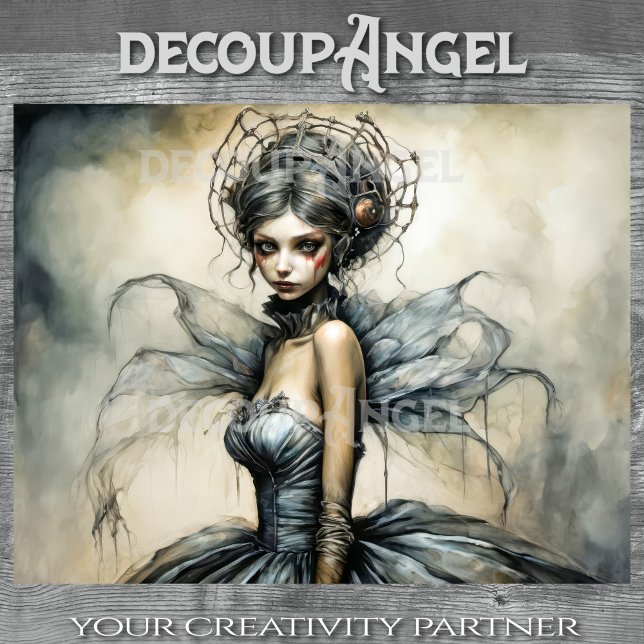 Papel De Seda Twilight Bride Roxane - Decoupage - (Criador carregado)